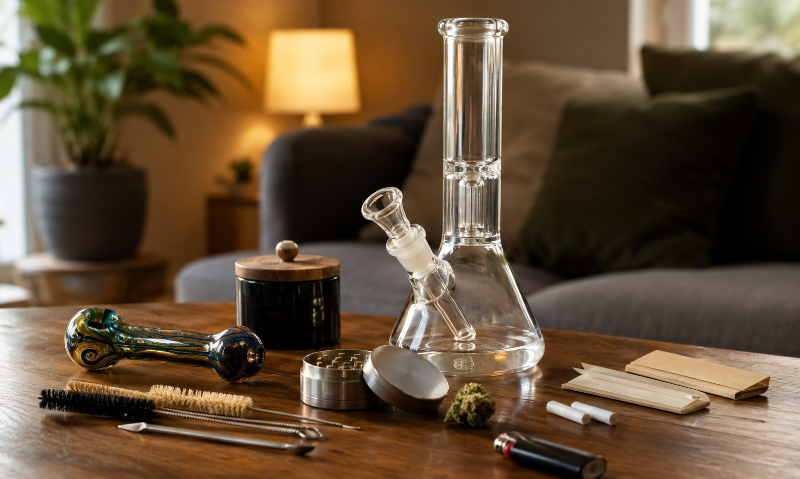 Курительные аксессуары THC для аккуратного и удобного набора